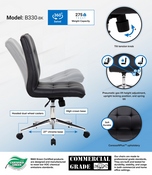 Boss Modern Office Chair - Black, B330-BK